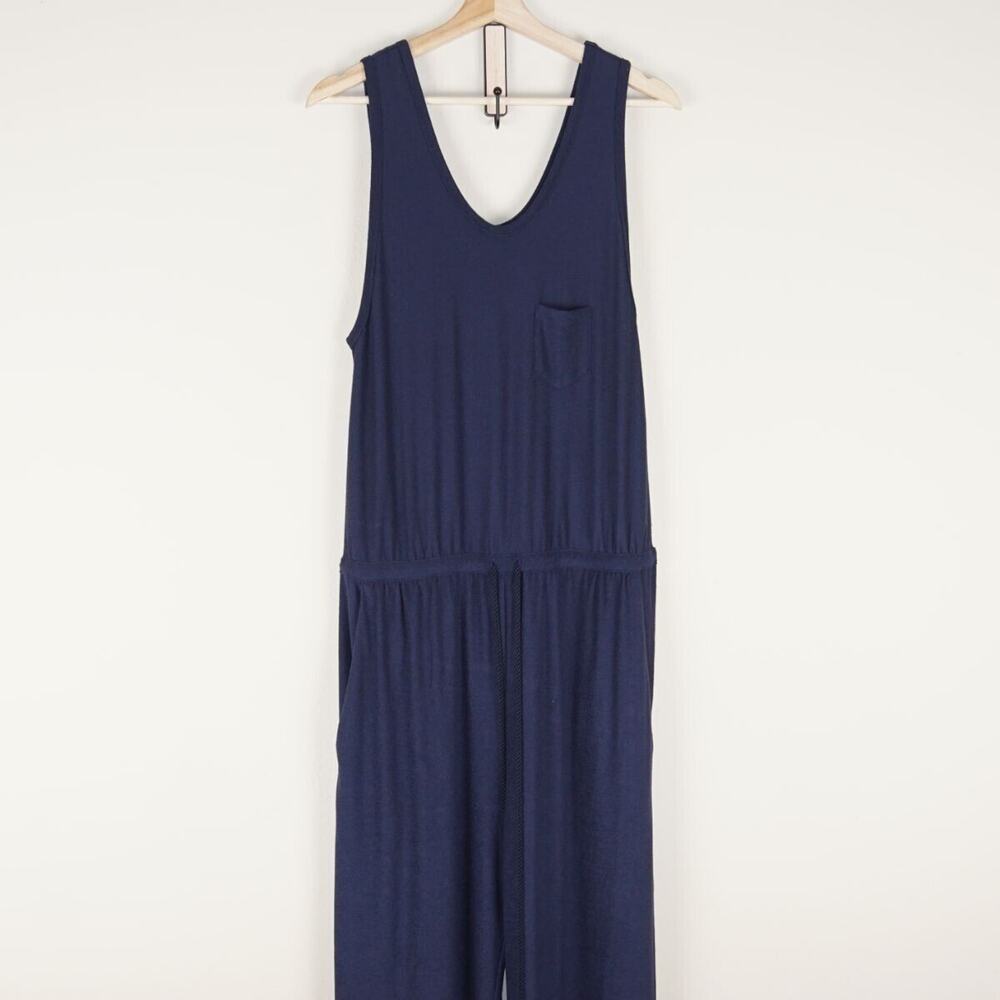 Beauty and Youth United Arrows Blue Terry Jump Suit Womens Sz S